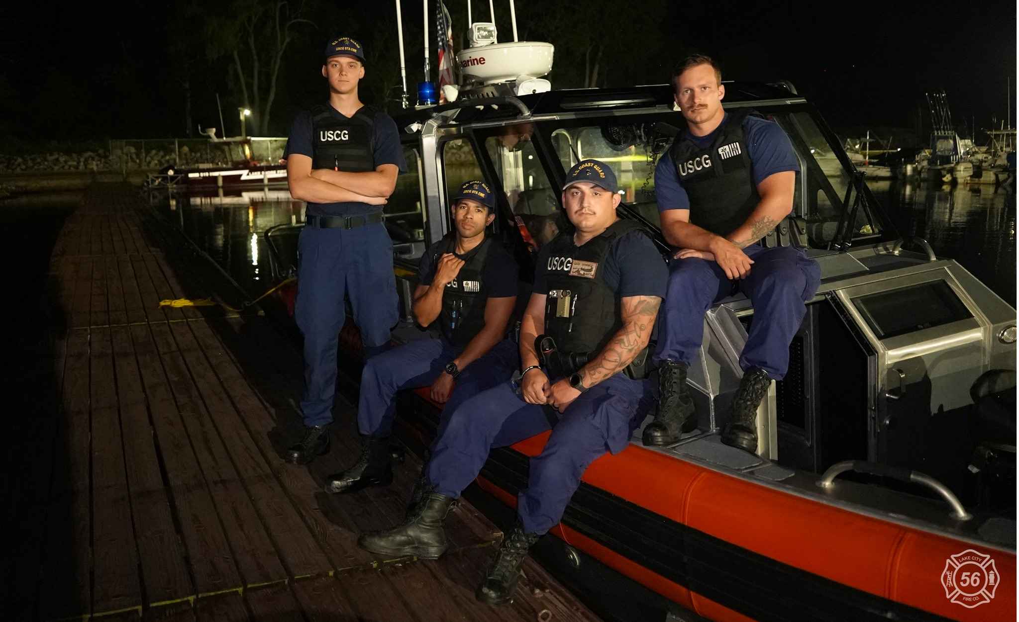 Water Rescue Team Assists Lake Shore